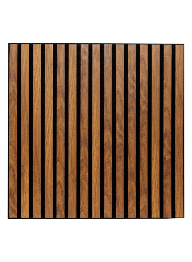 اتموسفيرا ديكور جداري كولفا خشبي مزخرف جوزي وأسود 60 × 60 سم 210403B - Image 1